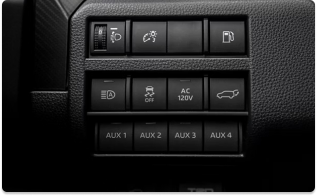 Pre-Wired AUX Switches