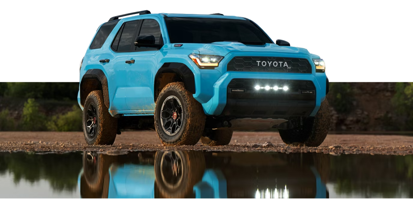 4Runner ready for everything on a mountain road