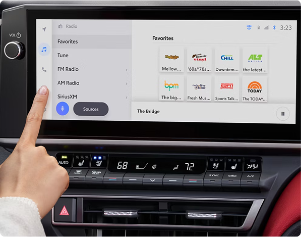 12.3-In. Toyota Audio Multimedia Touchscreen