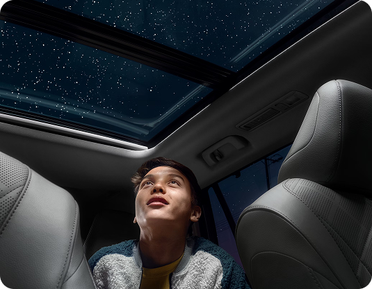 Highlander panoramic moonroof