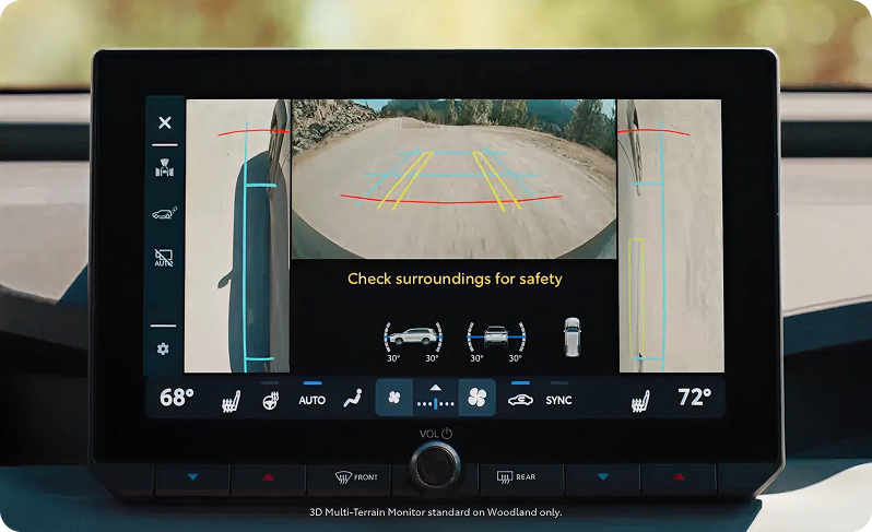 3D Multi-Terrain Monitor