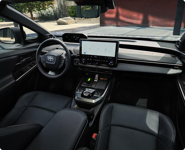 Toyota bZ Interior Technology Display