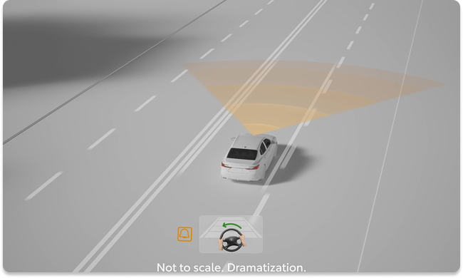 Lane Departure Alert With Steering Assist