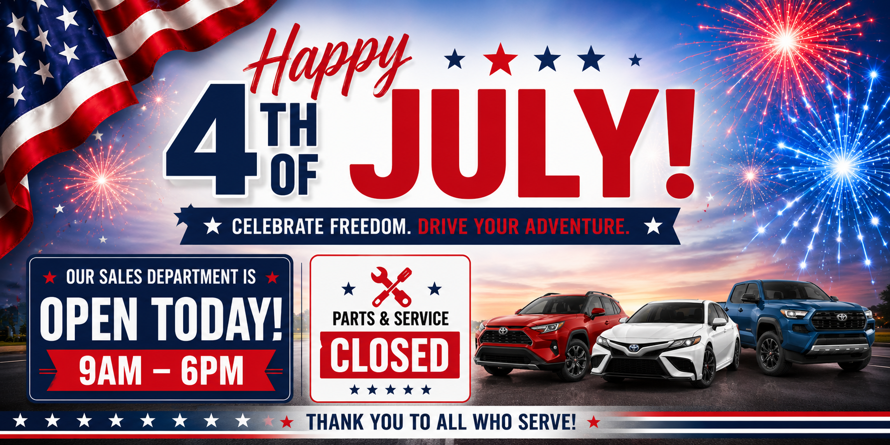4th of July Banner