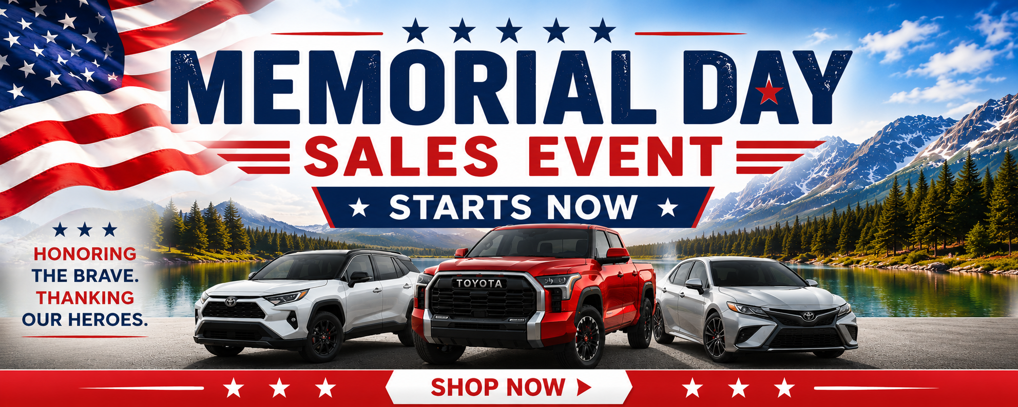 memorial day sales event