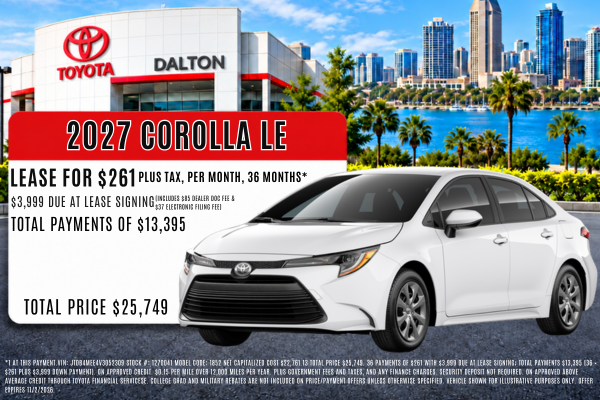 2027 Toyota Corolla LE