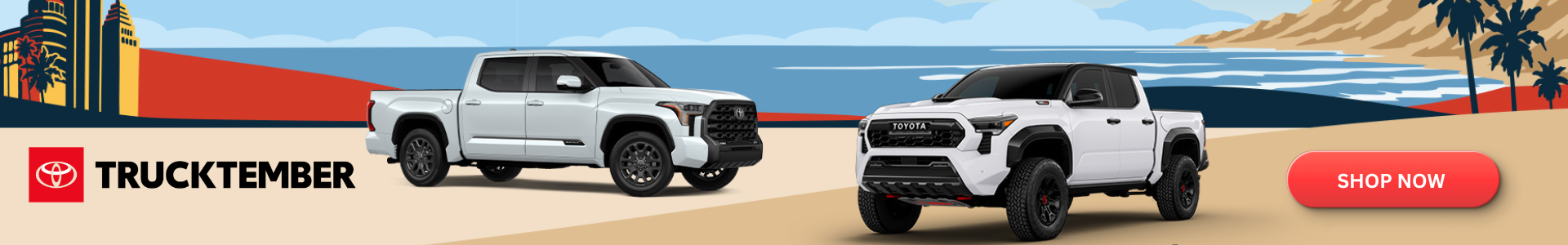 all New Tacoma and Tundra inventory