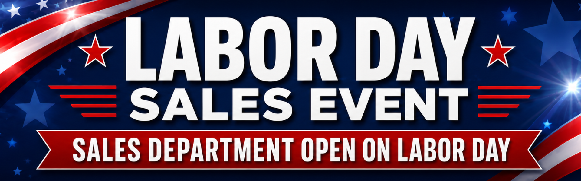 labor day sales event