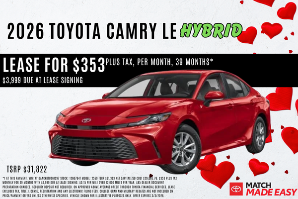 2026 Toyota Camry LE