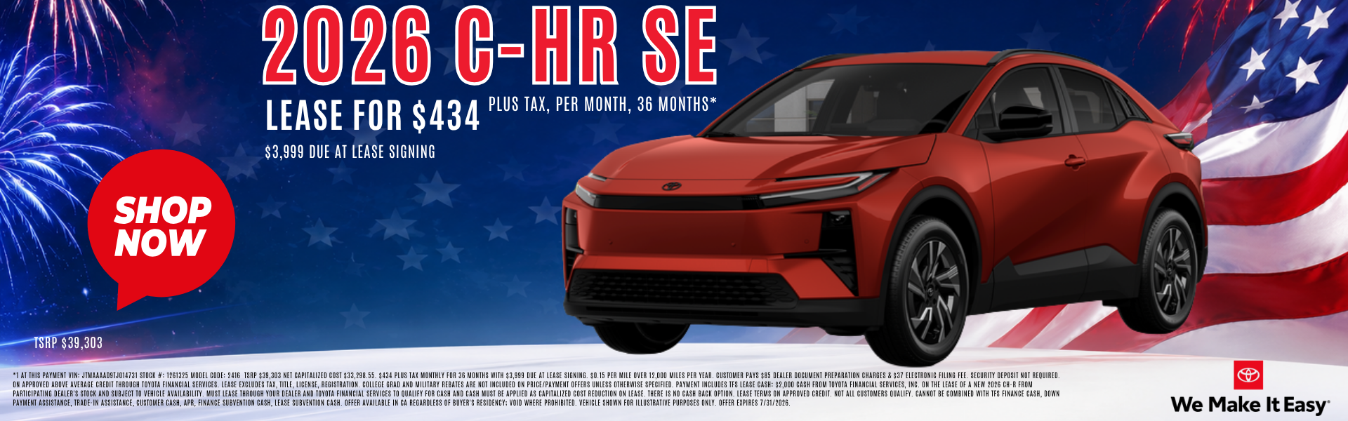CHR lease