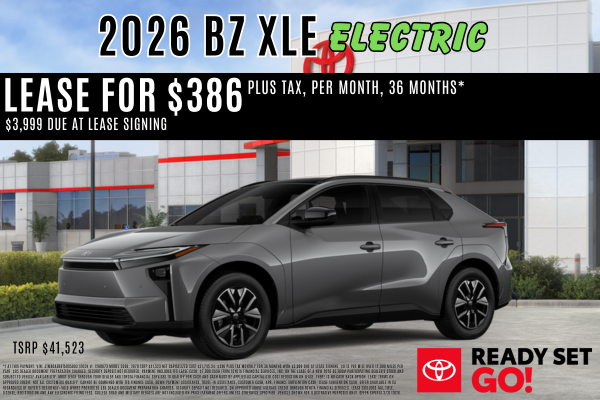2026 Toyota bZ XLE